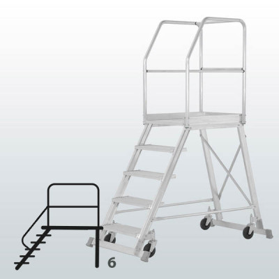 Escalera de plataforma acceso un lado 065B50752