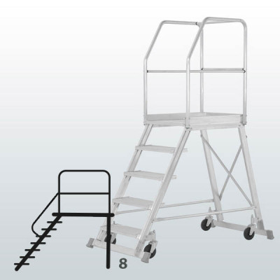 Escalera de plataforma acceso un lado 065B50754