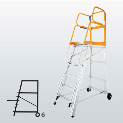 Plataforma móvil de aluminio Tracker 199B09030