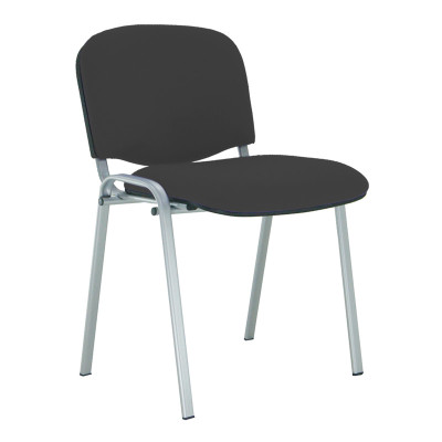 Silla para colectividades con asiento tapizado 347B45158