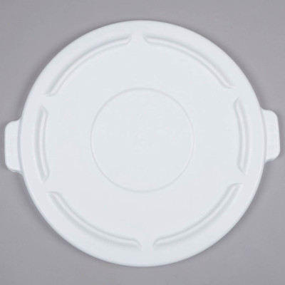 Tapa plástica blanca para basurera BRUTE 213B16059