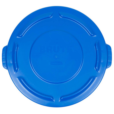 Tapa plástica azul para basurera BRUTE 213B46491