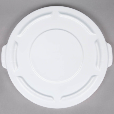 Tapa plástica blanca para basurera BRUTE 213B16055