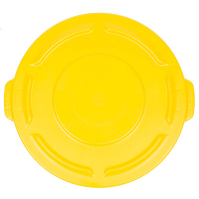 Tapa plástica amarilla para basurera BRUTE 213B13197