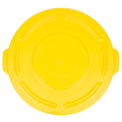 Tapa plástica amarilla para basurera BRUTE 213B13197