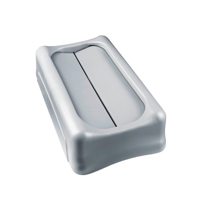 Tapa gris basculante para basurera 213B46451