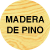 madera de pino