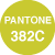 verde pantone 382C